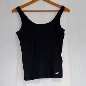 Black tank top